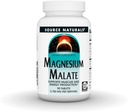 Kilde Naturals Magnesium Malat, Understøtter Muskler og energiproduktion *, NonGMO, Vegetarisk Friendly Magnesium Supplement, 3,750 MG per Servering - 90 tabletter