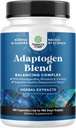 Urteadaptogen Mood Support - Calming Adaptogens Supplement til Stress & Cortisol Management med Ashwagandha Rhodiola Rosea & Maca Root - Vegansk Non GMO & Daytime Friendly -180ct