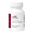 Bariatric Advantage Non Chewable Zink Chelate - Meget Absorbable - 20 mg Zing Arginin & Glycin - Tablets for Bariatric Kirurgi Patienter - 180 Tæl