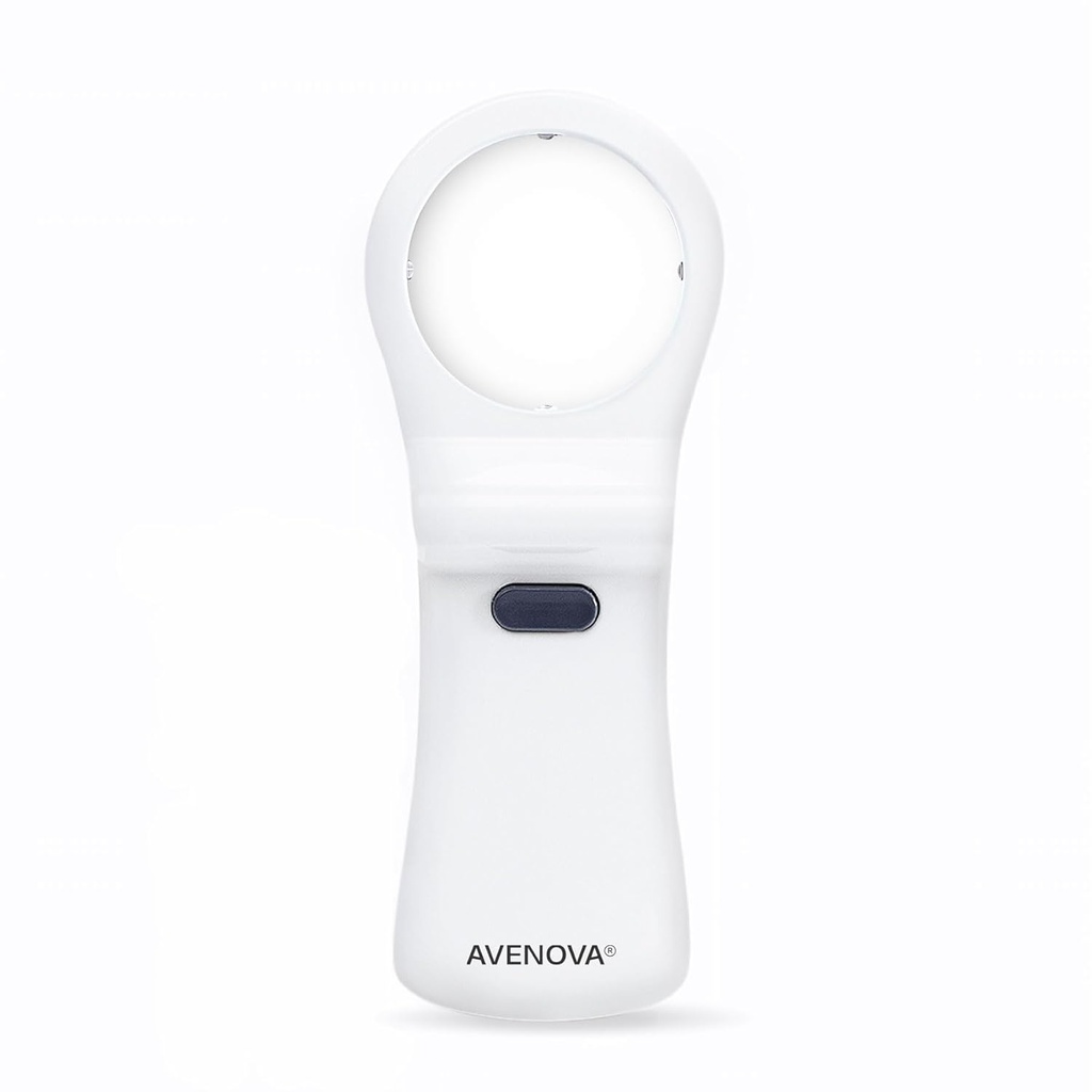 i- Chek af Avenova - En illumineret, forstørrelsesglas Eyelid & Eyelash spejl for Blepharitis, Chalazion, Styes, tørre øjne, kontaktlinser, og Lash udvidelser