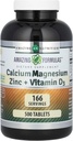 Amazing Formulas Calcium Magnesium Zink + D3- vitamin Supplement Note 124; 500 tabletter