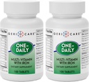 GeriCare One- Daily Multi- Vitamin med Jern, for Hver dag Nutritional Supplement Support, 100 Greve (pakke med 2)