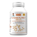 ANDREW LSSMAN Vitamin K2 MK7 120 mcg 360 softgels - Essential for sund Calcium Udnyttelse, fremmer Optimum Skeletal, hjerte og arterial sundhed. Ingen tilsætningsstoffer. Lille let at synke bløddele