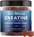 Creatine monohydrat Gummies 5000mg til mænd og kvinder, tyggetabletter Creatine monohydrat til muskel styrke, energi boost, præ-workout supplement (120 greve) - blandet bær smag
