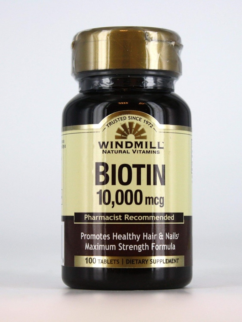 Biotin 10. 000 mcg - 100 tabletter
