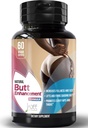 Butt Enhancer Pills til Big Booty & Curvy HIPS - BBL Vægt Gainer til kvinder Curves større Butt Pills til kvinder - Booty Builder Aguaje para Aumentar Gluteos y Caderas - Butt vækstprodukter
