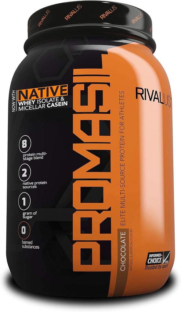 Rivalus Promasil Supplement, Chokolade, 2 Pund