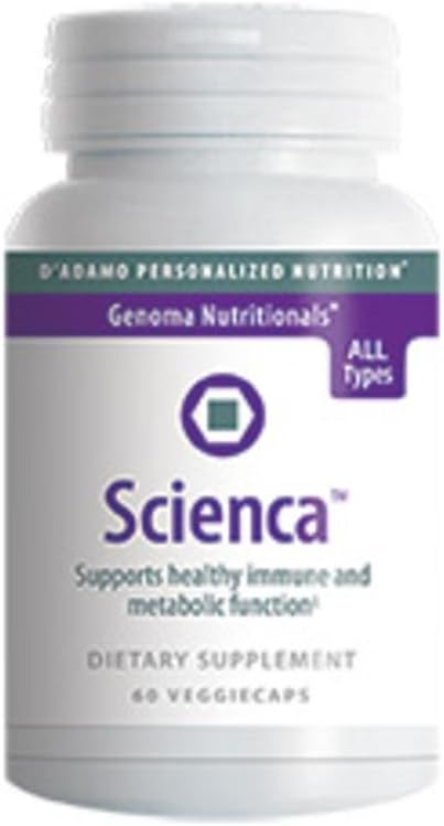 D'Adamo Personalized Nutrition - Scienca 60 Veggie Capsules