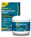 MagniLife Relaxing Leg Cream, Restless Legs, Deep Penetration Emne for Smerte, Naturlig Soothe Cramping, Diskomfort, og kaster med Lavender og Magnesium - 4oz