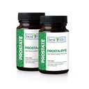 Bedste liv Herbals Prosta- Rye - Natural Prostata supplement til mænd oplever en forstørret prostata, hyppig vandladning, Overaktiv BREV - 2 flasker, 60 kapsler