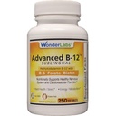 Wonder Laboratories Sublingual Vitamin B12 (1000 mcg), B6 (5mg), Folinsyre (400 mcg) & Biotin (25mcg) - Formuleret med Methylcobalamin Vitamin B- 12 (250 tabletter)