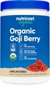 Nutricost Organic Goji Berry Powder (1lb) - USDA Certified Organic, Gluten Free, Non- GMO, Vegetar