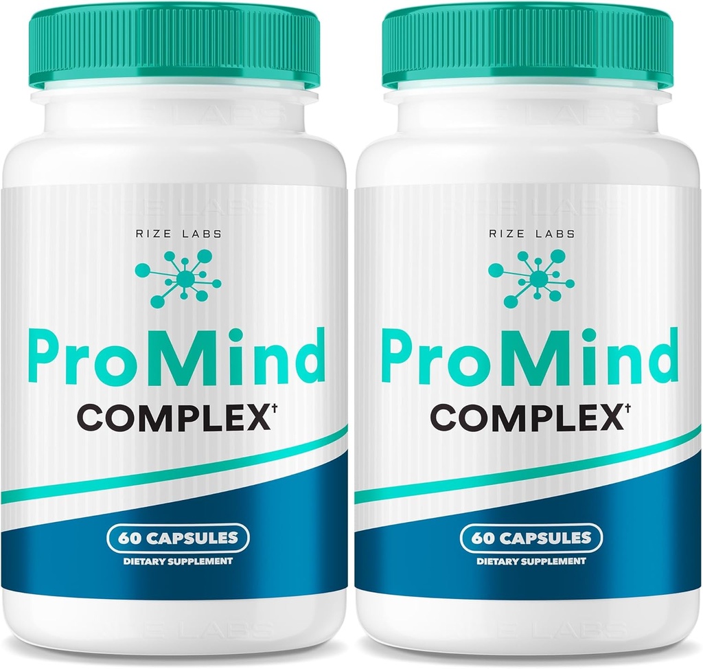 rize laboratorier ProMind Complex supplement, Organic Memory Supporting Formel, ProMind Complex til at styrke hjernen, ProMind Complex bruges til Boost Memory, Pro Mind Anmeldelser (120 kapsler) (pakke af 2)