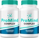 rize laboratorier ProMind Complex supplement, Organic Memory Supporting Formel, ProMind Complex til at styrke hjernen, ProMind Complex bruges til Boost Memory, Pro Mind Anmeldelser (120 kapsler) (pakke af 2)