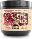 Earth Fed Muscle Stammpede Pre Workout - Dragon Fruit Punch, Clean Energy, Fokus, Muscle Support, Ingen Fillers eller Kunstige Arme, 30 Servere