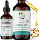 Astragalus tinktur - immunsystem support, respiratorisk support, fordøjelsessystem support, Maca, urtetilskud - 2 Fl Oz