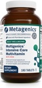 Metagenics Multigenics Intensive Care Multivitamin med jern - Kosttilskud til hverdagen - med jern, Quercetin, Beta- Caroten, Ascorbic Acid & mere - Non- GMO - Gluten- fri - 180 tabletter