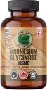 Magnesium supplement kapsler, 120 Tæl, 165mg kapsler, 495mg per portion, Gluten Free, Made in Canada
