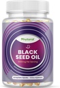 Phytoral Premium Black Seed Oil Capsules - Nigella Sativa Black Seed Oil Pills til fordøjelsesfremmende immunforsvar og hjerne Booster Antioxidant Supplement - Fuld Spectrum Cumin Kapsler