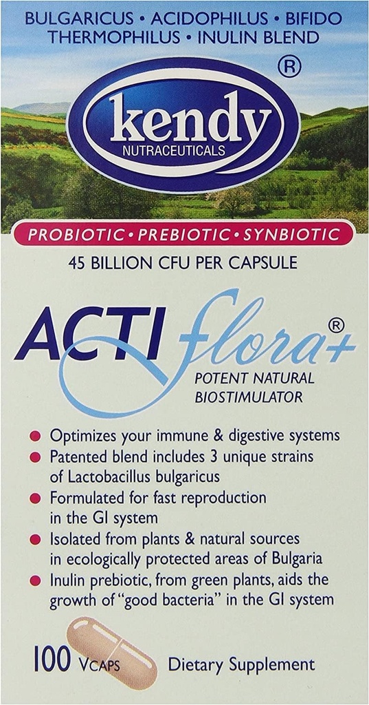 Kindy USA, Actiflora +, Potent Natural Biostimulator, 100 Veggie Caps
