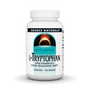 Source Naturals L- Tryptophan med vitamin B- 6 Support Mood, Afslapning og søvn - 1000 mg - 90 tabletter