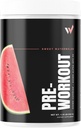 Peak Performance Best Pre Workout Powder: Energizing Blend med l theanin, Beta- alanine, betain Vandfri, Alpha GPC & B- Vitaminer - Sugar- Gratis for mænd og kvinder - Sweet Watermelon Flavor