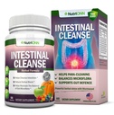 Intestinal Cleanse - Alle naturlige Herbal Detox Formel - Fuld 10-Day Detox Program - Wormwood, Tranebær, Paul D 'Arco, Goldenseal, Hvidløg, Black Walnut Hull, Echinacea og 10 andre naturlige ingredienser