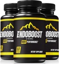 (3 Pack) Endoboost for mænd - (Official) Endoboost Performance, Endo Boost Kosttilskud, Endobost Boost Kapsler, Endobost Anmeldelser for Health Pills Pro Advanced Formel (180 Kapsler)