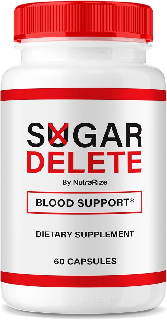 NutraRize Sukker Delete Kapsler, Officiel støtte Formel for samlet sundhed, Sukker Delete Pills til at opretholde sunde stable niveauer, Premium SugarDelete Pastillas anmeldelse (60 Kapsler)