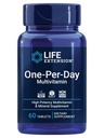 Life Extension One- Per- Day Multivitamin - Pakket med over 25 Vitamin, Minerals & Plant Ekstrakter, Quercetin, 5-MTHF Folate & Mere - 1-Daglig, Non- GMO, Gluten- Free - 60 tabletter