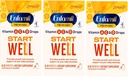 Enfamil Tri- Vi- Sol vitamin A, C & D dråber til spædbørn 0- 12 Måneder, Vækst og immunforsvar Kosttilskud, 1 flaske med Dropper (pakke med 3)