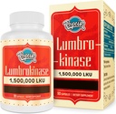 Lumbrokinase 200mg (Max Aktivitet 1.500.000 LKU) - Lumbrokinase Enzymes supplement, mere effektiv end Nattokinase - 90 kapsler