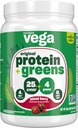 Vega Protein and Greens Protein Powder Mixed Berry (11 Servering) 25g Plant Based Protein Plus Veggies, Vegan, Non- GMO, Pea Protein for kvinder og mænd, 1,2lbs