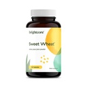 Brightcore Nutrition Sweet Wheat, Ready-to-Drink Athletic Greens, Super Greens with Digestive Enzymes for Digestive Health and Immune Boost, 180 Wheatgrass Juice Powder Capsules