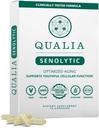 KVALIA Life VIDENSKABER Senolytisk supplement, Fisketin, Quercetin, Piperlongumin & mere, Aging Supplement - Understøtter optimal Cell Reparation & Foryngelse, naturligvis Eliminere Zombie celler, 1 Måned Supply