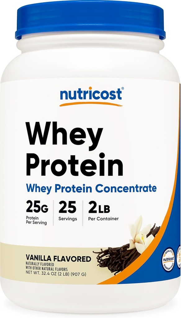 Nutricost Whey Protein Concentrat (Vanilla) 2LBS