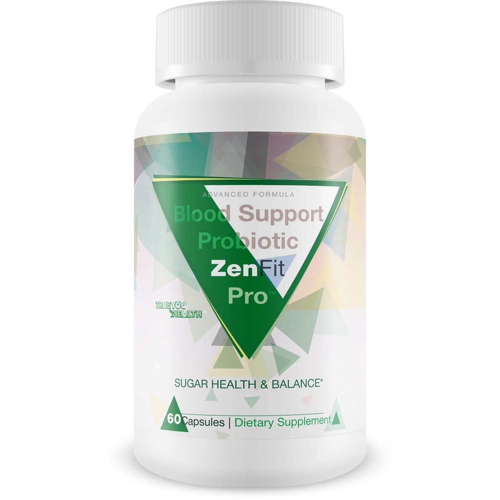 Blood Support Probiotic Zenfit Pro - vores bedste Probiotic Blood Support Supplement - Promote Sugar Health & Blood Balance - Blood Support Pills - Probiotic Blood Capsules - Sugar Health Blood Health