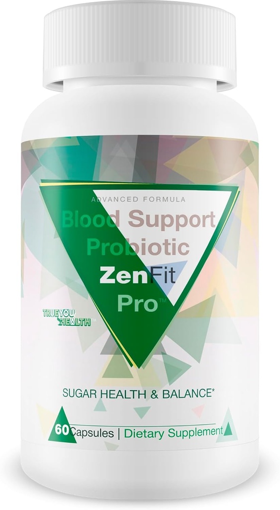 Blood Support Probiotic Zenfit Pro - vores bedste Probiotic Blood Support Supplement - Promote Sugar Health & Blood Balance - Blood Support Pills - Probiotic Blood Capsules - Sugar Health Blood Health