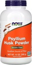 Now Psyllium Husk Powder, 12- ounces (pakke med 3)