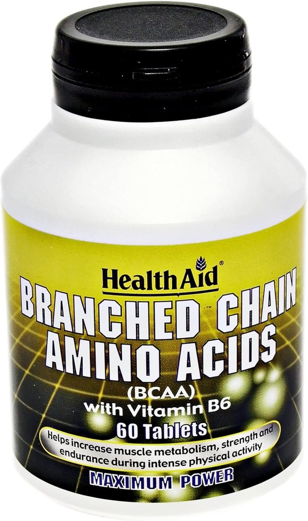 Sundhedsstøtte Branch Chain Aminosyrer 60 tabletter