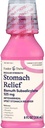 Foster & Thrive Mavesmerter Relief Væske til kvalme, Heartburn, fordøjelsesbesvær, Opsat Mavesmerter, og Diarré - Hurtig Relief for 5 symptomer, Antidiarré, Bismuth Subsalicylate 525 mg, Original, 8 Oz
