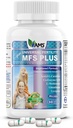 America Medic & Science MFS Plus Fertilitet Kosttilskud til mænd (60 kapsler) Sperm Count Booster, Understøtter Motilitet Note 124; Natural Preundation Vitaminer, Reproduktiv Aid, med zink, CoQ10