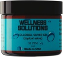 Kolloid sølv Gel - Wellness Solutions - tematisk Gel - Vegan & Gluten Free - 2 oz.. -L8