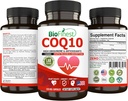 BioFinest CoQ10 Coenzym Q10 100mg tillæg - hurtig frigivelse Hurtig Absorption - immun Heart Energy Antioxidant (120caps)