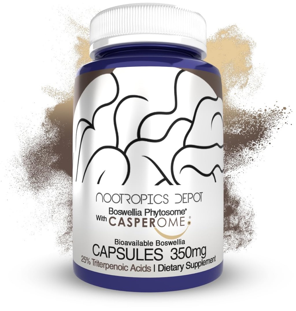 Nootropics Depot Boswellia Phytosome Capsules Note 124; 350mg