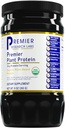 Premier Research Labs Plant Protein - Vegan Plant Based Pea Protein Powder, Organic, Dairy Free, Gluten Free, No Artificial Flavors, Vegetarian, Contains Pumpkin and Rice Protein - 9 Oz