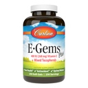 Carlson - E- Gems Plus, Natural Vitamin E 400 IE, Understøtter et sundt hjerte, 250 bløde geler