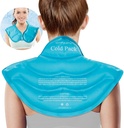 Comfytemp Ice Pack til Neck Shoulders Pain Relief, Resuable Large Gel Shoulder Cooling Wrap til Upper Back, Cold Compress Fysisk terapi for cervikal skader, Mænd Kvinder Gave