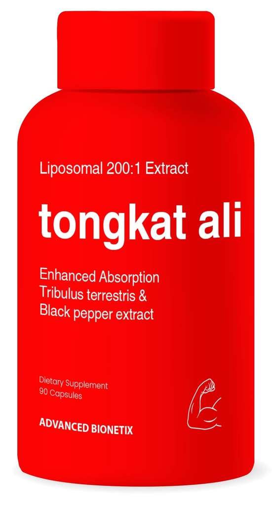 Liposomal Longjack Tongkat Ali Extract Capsules 200x Strength Yep 124; 200,000 mg