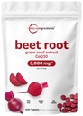 Beet Root 3,000mg med Grape Seed Extract & CoQ10, 400 tabletter Note 124; 200 Serveringer